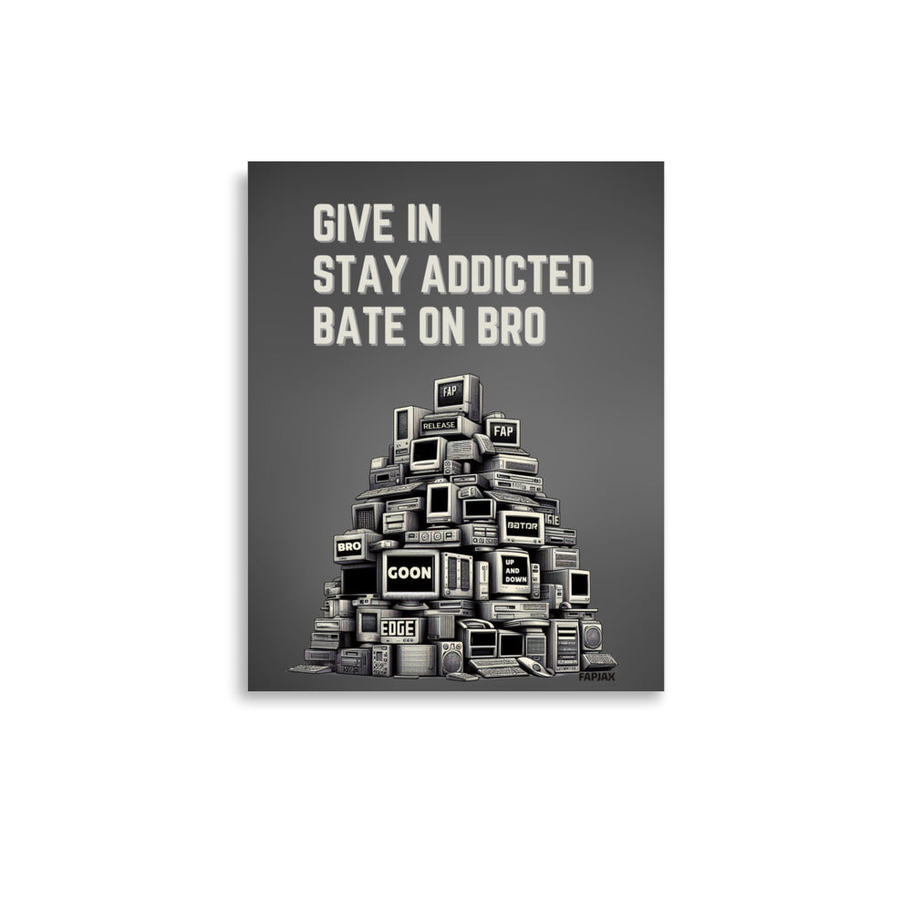 Give In Poster